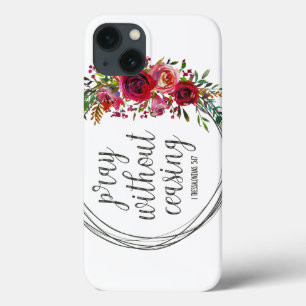 Bidt zonder ophouden iPhone 13 hoesje