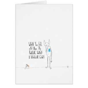 Bidule a peint le bleu