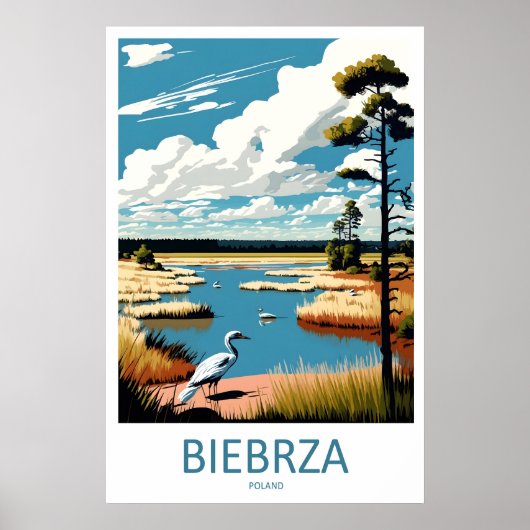 Biebrza 1 poster (Voorkant)