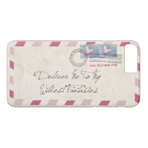 Bied jezelf via vliegende varkens iPhone 8 plus / 7 plus hoesje