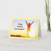 ***BIEDDAG** VOOR MIJN GRANDDAUGHTER KAART (Voorkant)