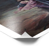 Bieden in de tuin foto afdruk (Hoek)