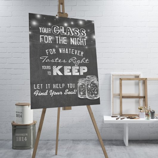 Bieden van een zitvlak voor de nacht vindt uw zitp poster