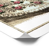 Biedermeier Mode Print 1821 Poster (Hoek)