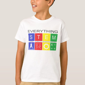 Biedt alles wat STEM T-Shirt met zwarte tekst