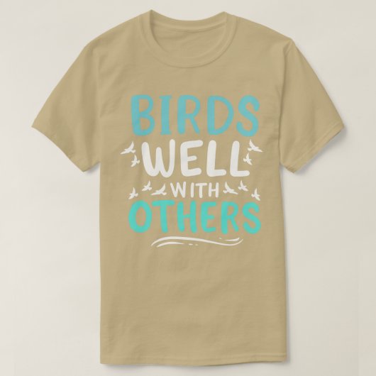 Biedt goed met anderen t-shirt (Design voorkant)