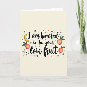 Biefstuk Fruit Vaderdag Kaart