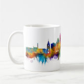 Bielefeld Germany Skyline Koffiemok (Links)