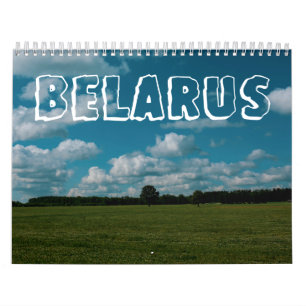 Biélorussie Б е л а р с Calendrier de la na