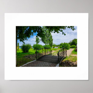 Biélorussie Б е л р а с у Lepel Paysage Poster Nat