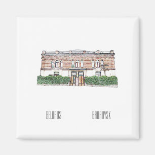 Biélorussie Б л а р у с е Aimant Architecture de B