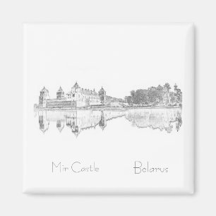 Biélorussie Б л а р у с Château de Mir Magnet d'ar