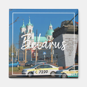 Biélorussie Architecture Hrodna Grodno City Magnet