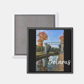 Biélorussie Augustow Canal Architecture Magnet Nat (Recto/Verso)