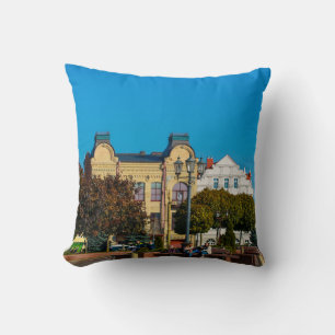Biélorussie Bélarus Grodno Hrodna Coussin Oreiller