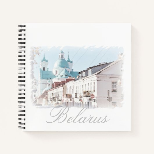 Biélorussie Hrodna Grodno Architecture Carnet natu (Devant)