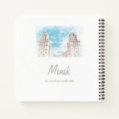 Biélorussie Minsk Architecture Carnet naturel (Dos)