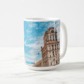 Biélorussie Minsk Architecture Peinture Mug (Devant droit)