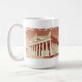 Biélorussie Minsk Architecture Peinture Mug (Gauche)
