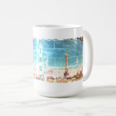 Biélorussie Minsk Architecture Peinture Tasse (Devant droit)