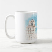 Biélorussie Minsk Architecture Peinture Tasse (Gauche)