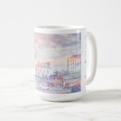 Biélorussie Minsk Architecture Peinture Tasse (Devant droit)