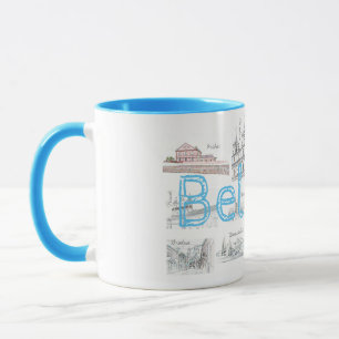 Biélorussie Minsk Brest Architecture Coffee Mug Cu