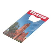 Biélorussie Minsk City Architecture Bottle Opener (Dos Angle)