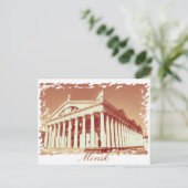 Biélorussie Minsk Ville Architecture Carte postale (Debout devant)