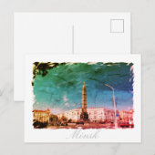 Biélorussie Minsk Ville Architecture Carte postale (Devant / Derrière)