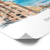 Biélorussie Minsk Ville Architecture Poster de la  (Coin)