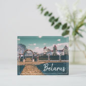 Biélorussie Mir Castle Architecture Nature Carte p (Debout devant)