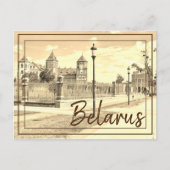 Biélorussie Mir Castle Architecture Nature Carte p (Devant)