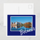 Biélorussie Mir Castle Architecture Nature Carte p (Devant / Derrière)