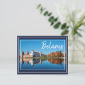 Biélorussie Mir Castle Architecture Nature Carte p (Debout devant)