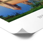 Biélorussie Mir Castle Architecture Nature Poster (Coin)