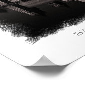 Biélorussie Mir Castle Architecture Nature Poster (Coin)