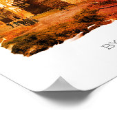 Biélorussie Mir Castle Architecture Nature Poster (Coin)