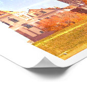 Biélorussie Mir Castle Architecture Nature Poster (Coin)