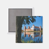 Biélorussie Mir Château Architecture Magnet Nature (Recto/Verso)