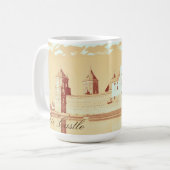 Biélorussie Mir Château Architecture Peinture Mug (Devant gauche)