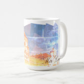 Biélorussie Mir Château Architecture Peinture Mug (Devant droit)