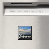 Biélorussie Nature Lacs Rivières Magnet (In Situ (Lave-vaisselle))