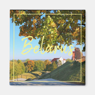 Biélorussie Navahrudak Château Magnet d'architectu