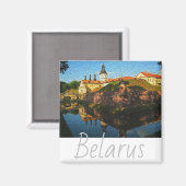 Biélorussie Palais Nesvizh Architecture Magnet de  (Recto/Verso)