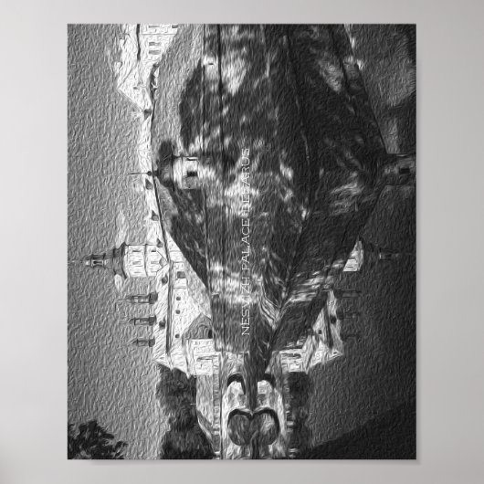 Biélorussie Palais Nesvizh Architecture Poster de  (Devant)