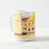 Biélorussie Pinsk Architecture Mug Tasse (Devant gauche)