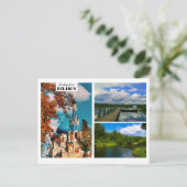 Biélorussie Salutations Architecture Carte postale (Debout devant)