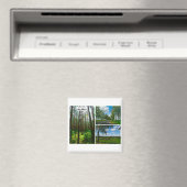 Biélorussie Salutations Nature Forêt Magnet (In Situ (Lave-vaisselle))