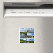 Biélorussie Salutations Nature Lac Magnet (In Situ (Lave-vaisselle))